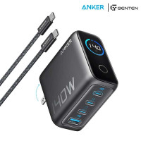 Anker 140W, 4-Port, PD 3.1 Charger with USB-C Cable