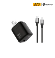 QCY CK02-MG 20W Type-C Charger Adapter With Type-C Cable