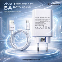 ViVO 44W Flash charger EU and 6A Data Cable