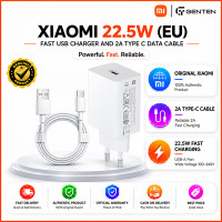 Xiaomi 22.5W (EU) Fast USB Charger and 2A Type C Data Cable