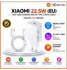Xiaomi 22.5W (EU) Fast USB Charger and 2A Type C Data Cable