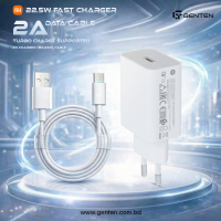Xiaomi 22.5W (EU) Fast USB Charger and 2A Type C Data Cable