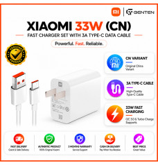 Xiaomi 33W (CN) Fast Charger Set with 3A Type-C Data Cable