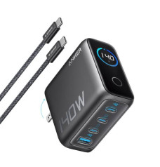 Anker 140W, 4-Port, PD 3.1 Charger with USB-C Cable