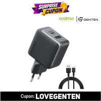 Oraimo PowerGaN 33 Pro 33W GaN Wall Charger With Type-C Cable (OCW-7331E+C54)