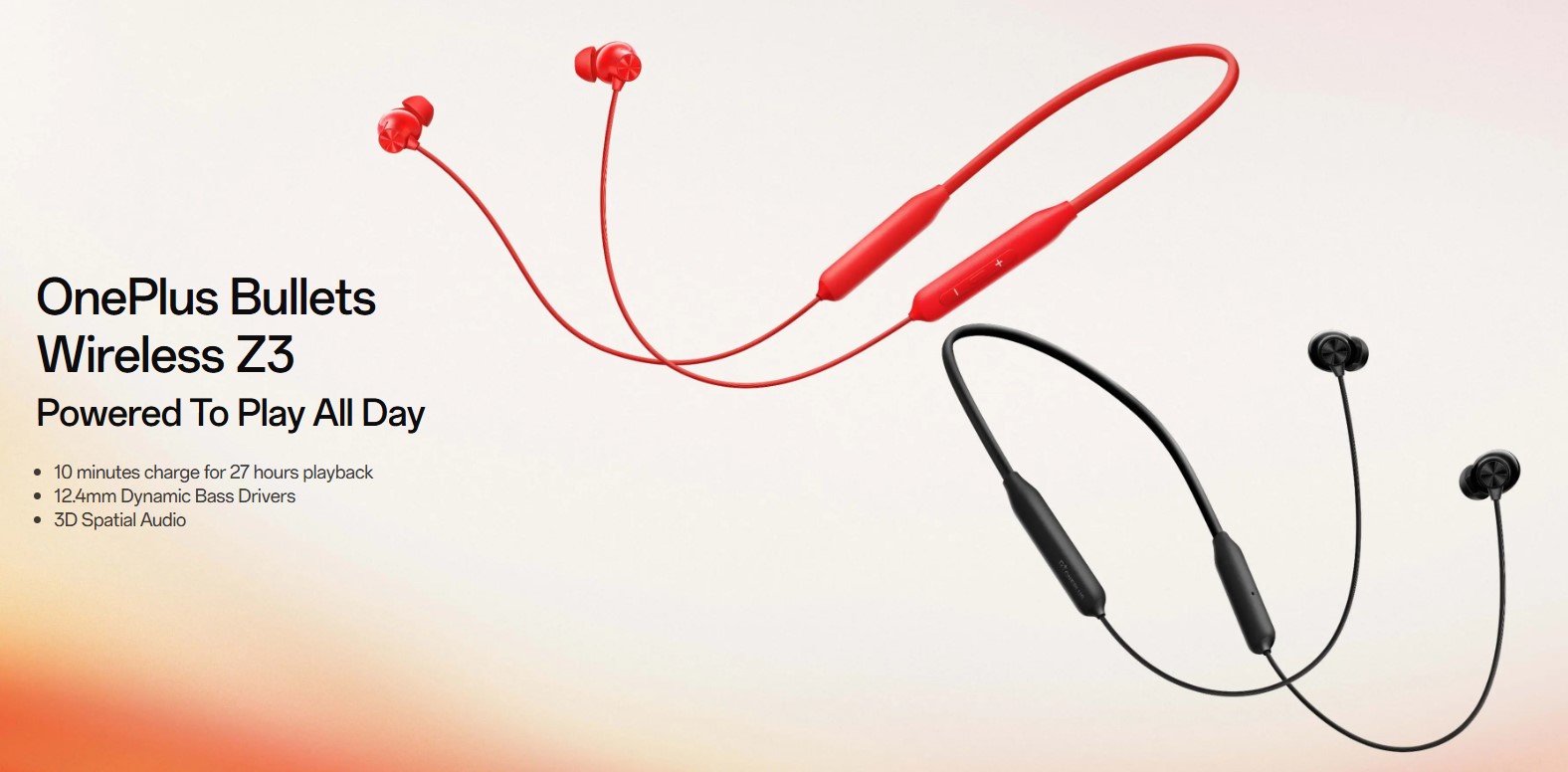 OnePlus Bullets Wireless Z3 Bluetooth Neckband
