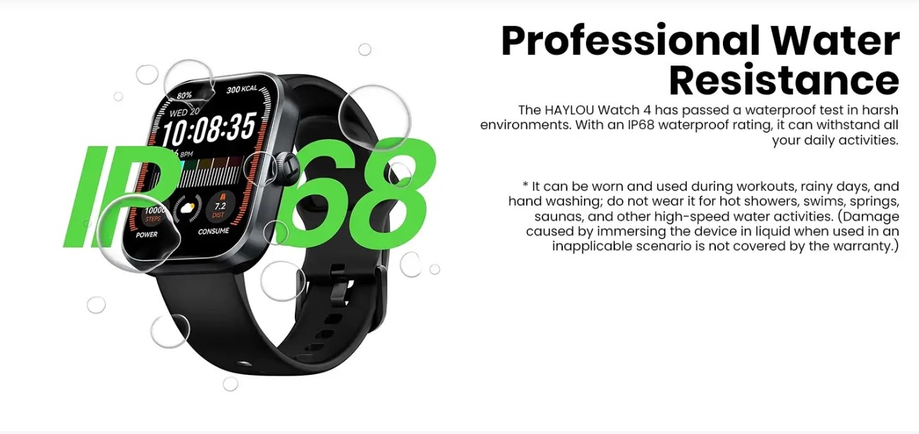 HAYLOU Watch 4 Smart Watch with GPS