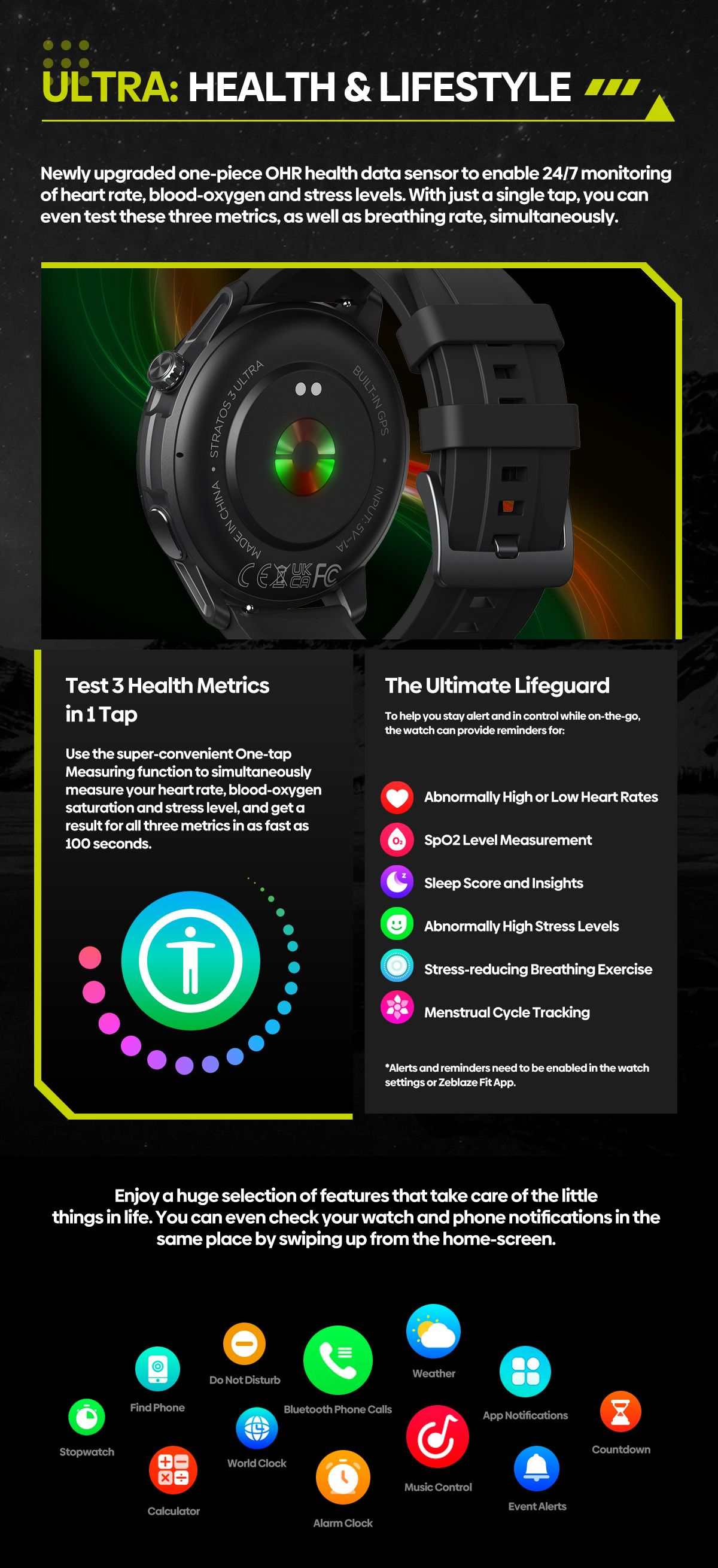 Zeblaze Stratos 3 Ultra Smart Watch